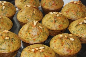 Read more about the article Spinach Cheese Tomato Muffins
